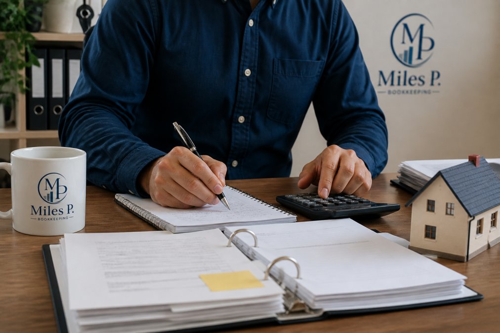 Landlord replacing manual rental bookkeeping with digital tools