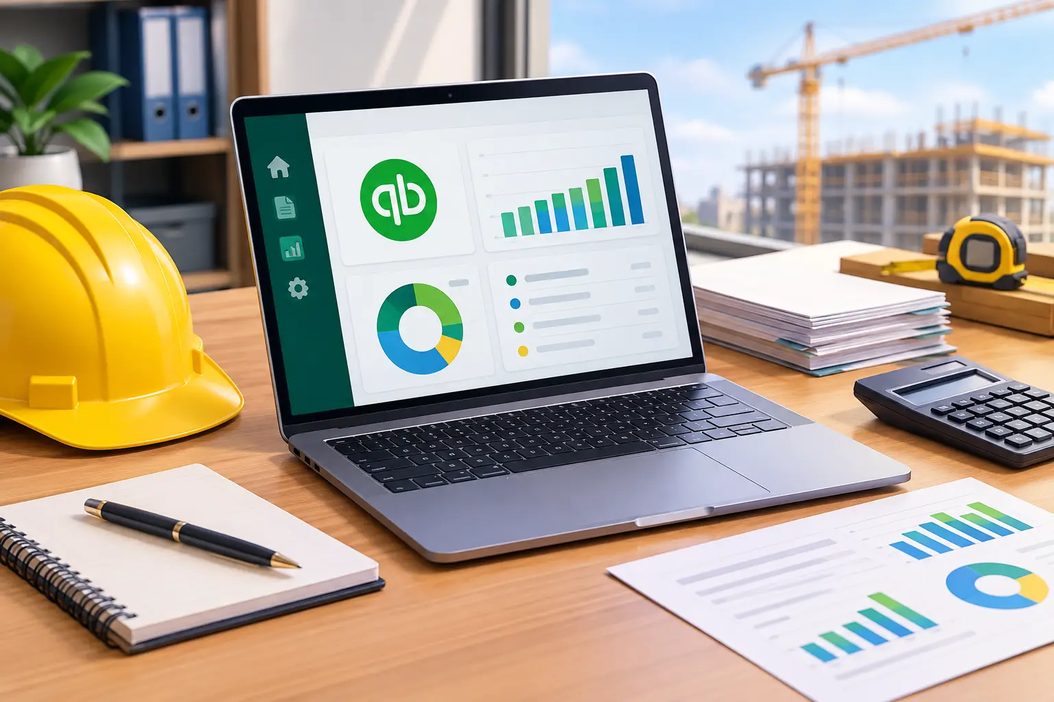 QuickBooks cleanup screen for tidy bookkeeping reports for a small business in Belleville IL